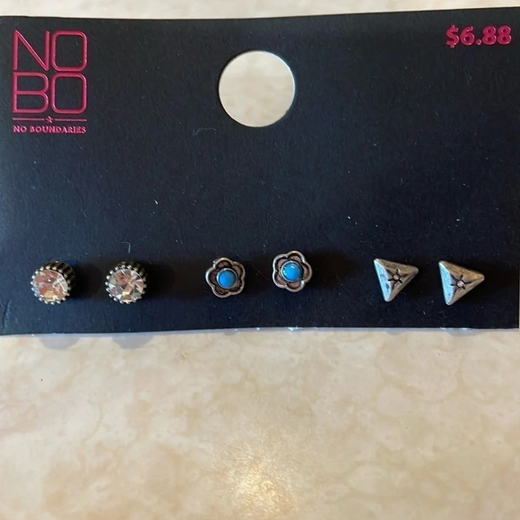 Earrings, Set of 3 - Picture 1 of 1